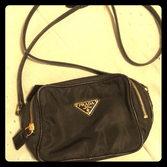 prada vinyl crossbody